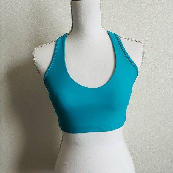 Teal Racerback Sports Bra Onzie S/M - Picture 1 of 9